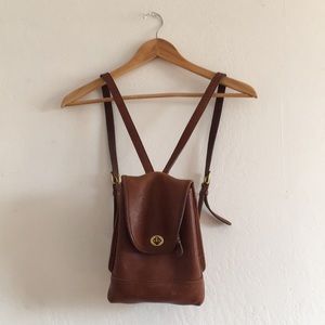 Vintage Coach mini backpack